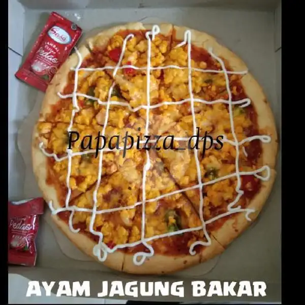 Pizza Ayam Jagung Bakar | Pizza Papa, Gunung Batur