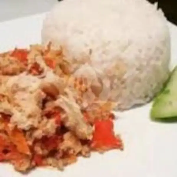 Ayam Geprek + Nasi | Warung Mama Okta, Wijaya Kusuma