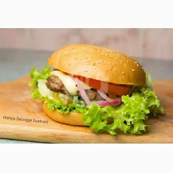 Burger Blackpepper | Dapur Rira (Ayam Geprek, Paru Rica & Salad Buah), Tamalanrea