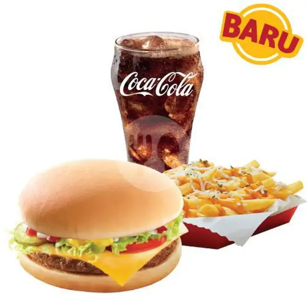 Cheeseburger Deluxe McFlavor Set | McDonald's, Galuh Mas-Karawang