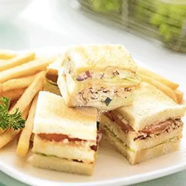 Beef & Cheese Sandwich | Excelso Coffee, Mall SKA