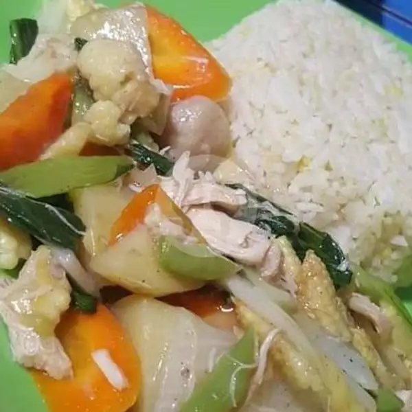 Nasi Cap Cay Ayam | Rumah Makan & Seafood 99 Wisma Asri 2, Kp Irian