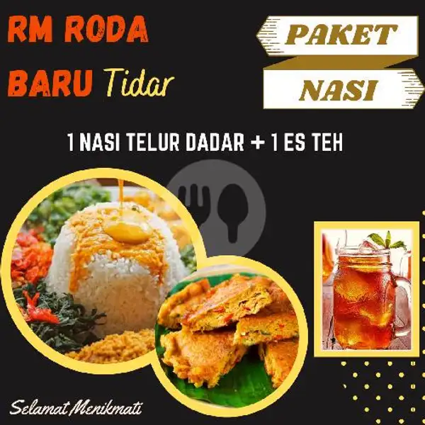 Promo Nasi Telur Dadar+ Es Teh | Masakan Padang Roda Baru, Tidar