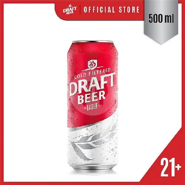 Paket 6 Can Beer Draft 500ml | Beer Bareng, Kali Sekretaris