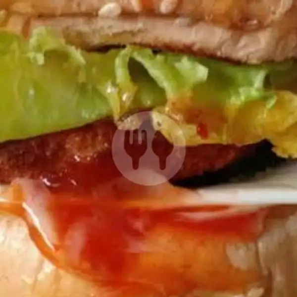 Burger Beef+ Keju Lembar | Seblak Laksana, Babakan Tarogong