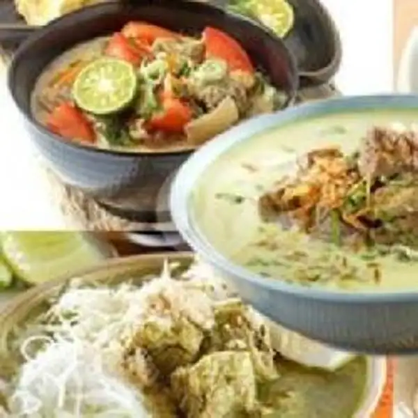 Paket Soto Ceker Ayam + Lontong+es Teh Manis | Keday Nesa, Panawuan