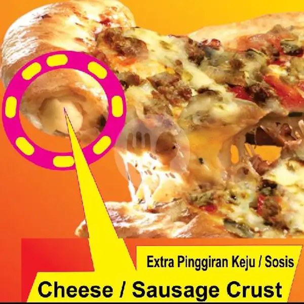 Cheese Crust (S) | Sicilian Pizza, Tiara Dewata Supermarket