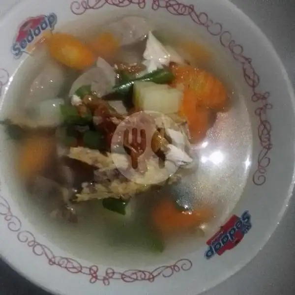 Sop Ayam Suwir Suwir + Bakso Daging Sapi | Warung Imel, Bojong Gede