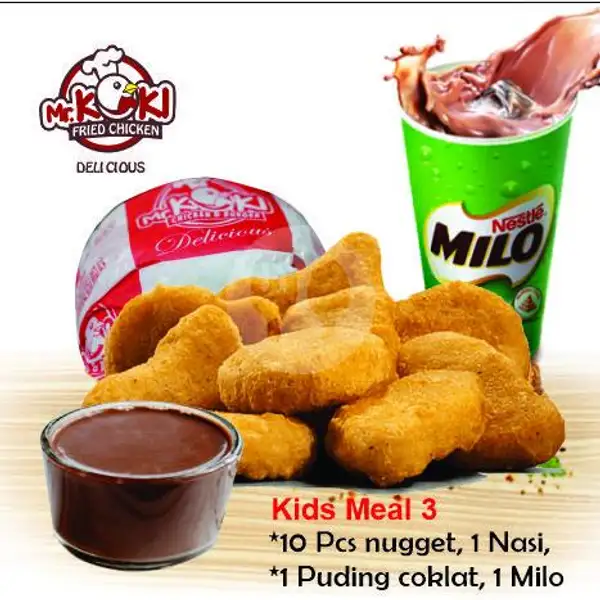 Kids Meal 3 | Mr Koki Fried Chicken, Bukit Kecil