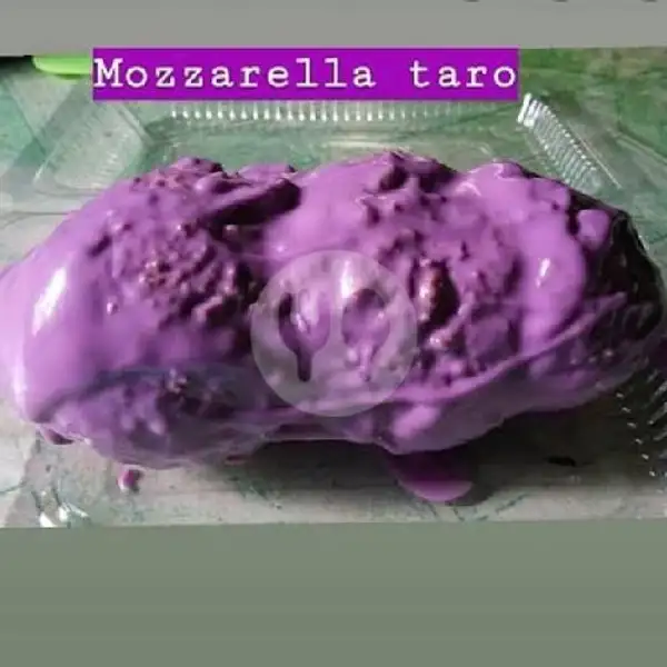 Mozzarella Cron Toping Taro | Salad Buah dan Mozzarella Corn Tenda Biru, Padang Timur