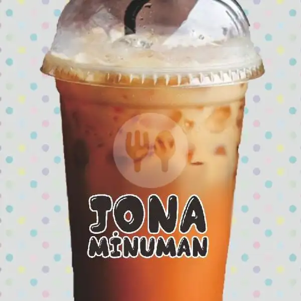 Es Thai tea Original + Boba (L) | Jona Minuman