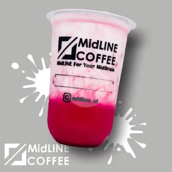 Smoothies Strawberry | Midline Coffee, Bangil