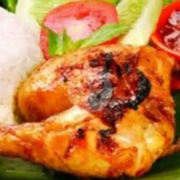 Ayam Goreng 1 Potong Nasi | Bang I'i, Jl. Damai