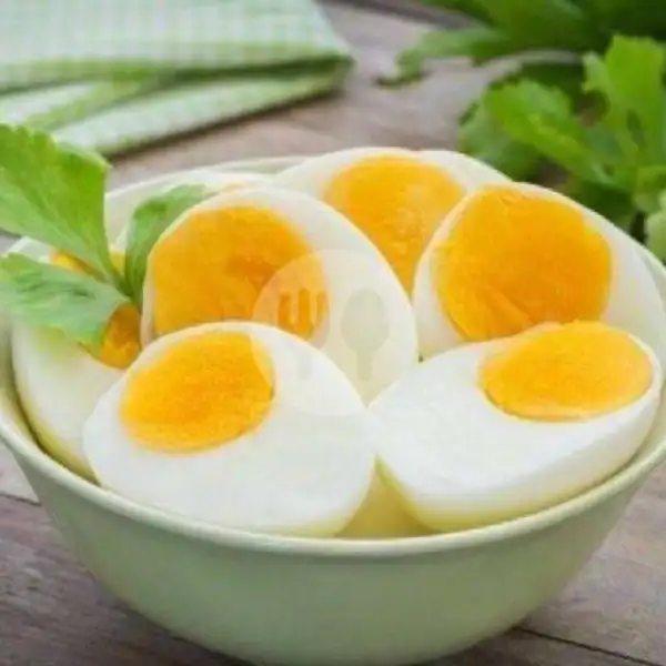 Telur Ayam Rebus | Kedai NS Bubur Ayam Cianjur