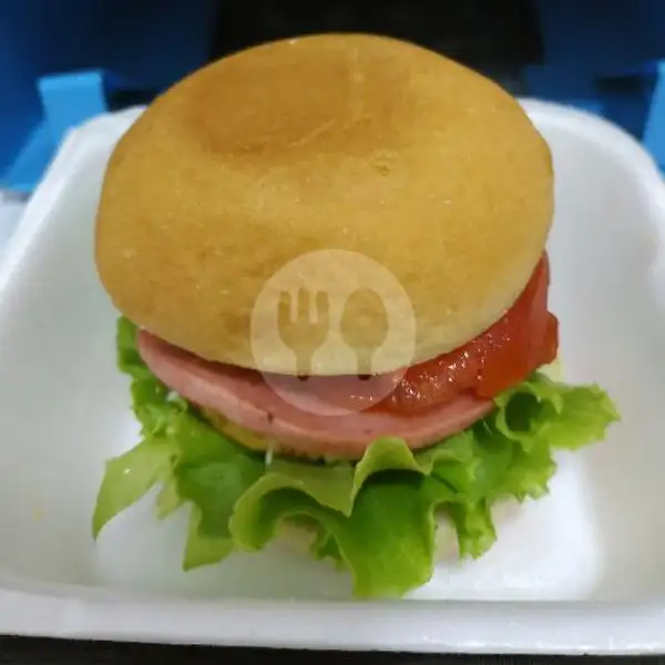 Burger Sapi / Kecil | Salad Oneng