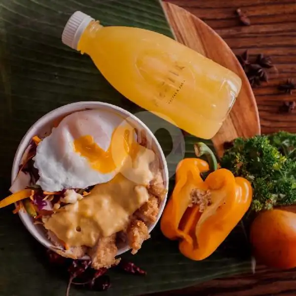 Nasi Ayam Saus Keju | Rustik Bistro & Bar, Hotel Harper Malioboro Yogyakarta