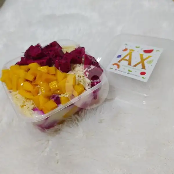 Salad Naga Mangga Yogurt Original 450ml | AX dailysalad.id, Lubuk Baja