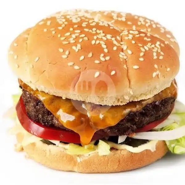 Burger Berto Beef Patties Bbq | Burger Berto, Karangploso