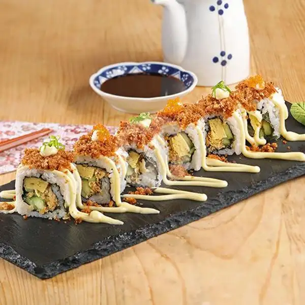Tamago Floss Crunchy Roll | Sushi Yay, Harmoni