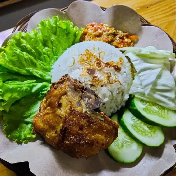 Ayam Goreng + Nasi | Dapur Mak Yuli 