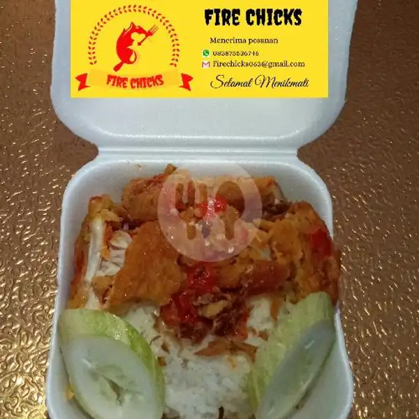 Paket HeMAt KenYANG (Mayang) | Pecel Lele & Ayam Geprek Fire Chicks, Rawamangun