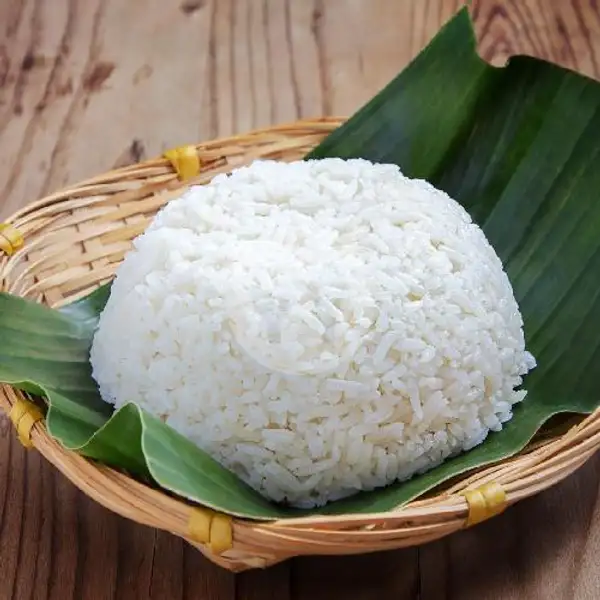 Nasi Putih | Ampera Mak Sati & Bubur Ayam BKP, Kemiling