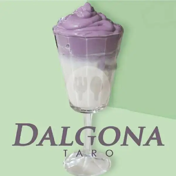 Dalgona Taro | Kedai Lemak Kekinian dan Kimboba Kertapati