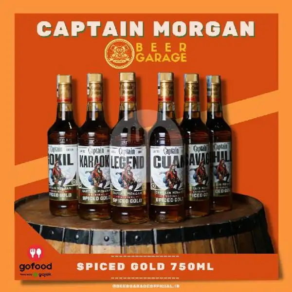 CAPTAIN MORGAN Spiced Gold 750ml | Beer Garage, Ruko Bolsena