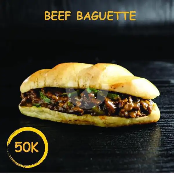 Beef Baguette | K'Meals Bar & Restaurant, Prawirotaman