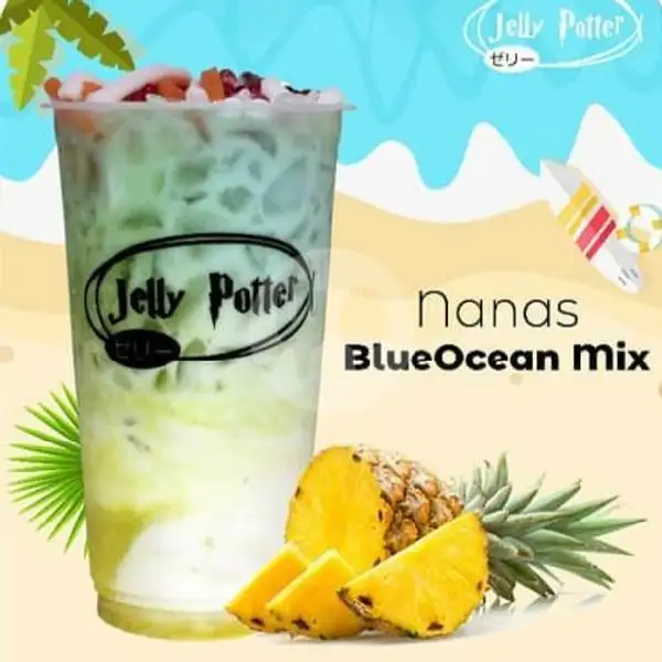 Nanas Blueocean Mix | Jelly Potter, Bekasi Selatan