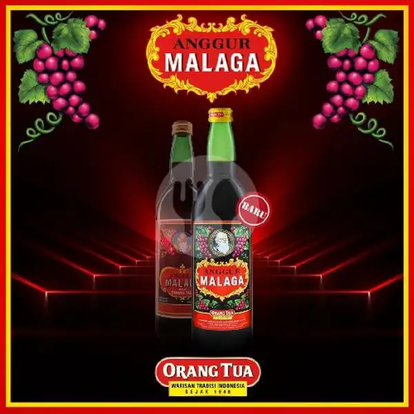 Anggur Malaga 620 Ml + Free Coca Cola | Arnes Beer Snack Anggur & Soju