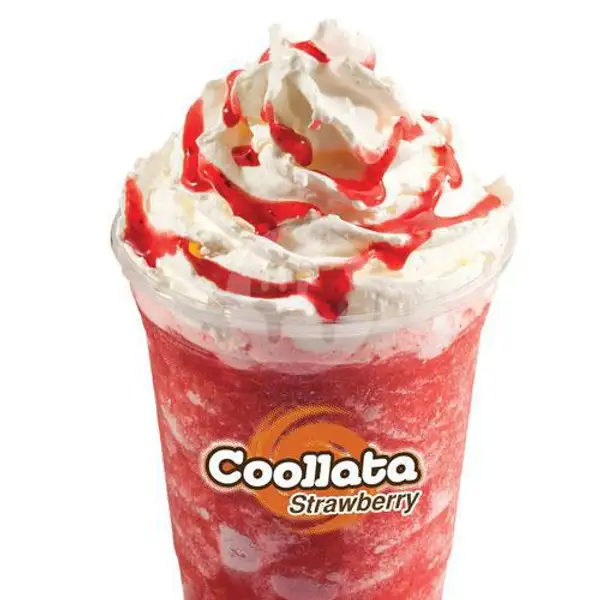 Coollata Strawberry (Ukuran M) | Dunkin' Donuts, Teuku Umar