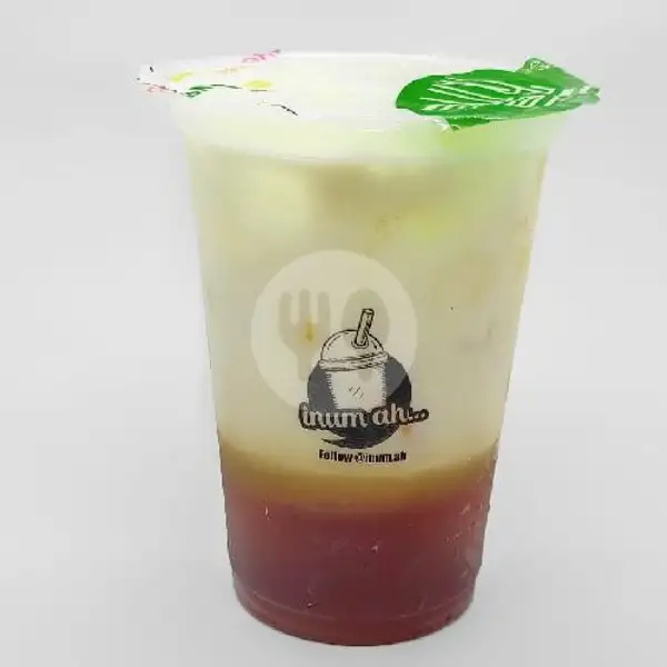 Inum Lychee Milk Tea | Es Coklat Kopi Thai Tea Bobba Inum Ah, Sudirman Street