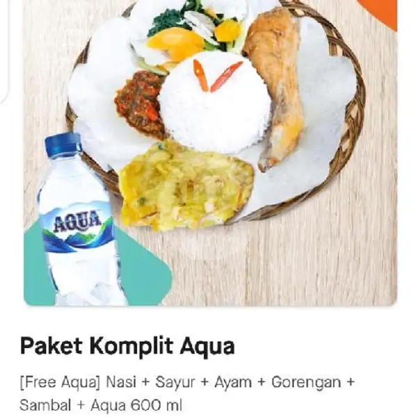 Paket Komplit Free Aqua | Warteg 2 Putrie, Ciledug