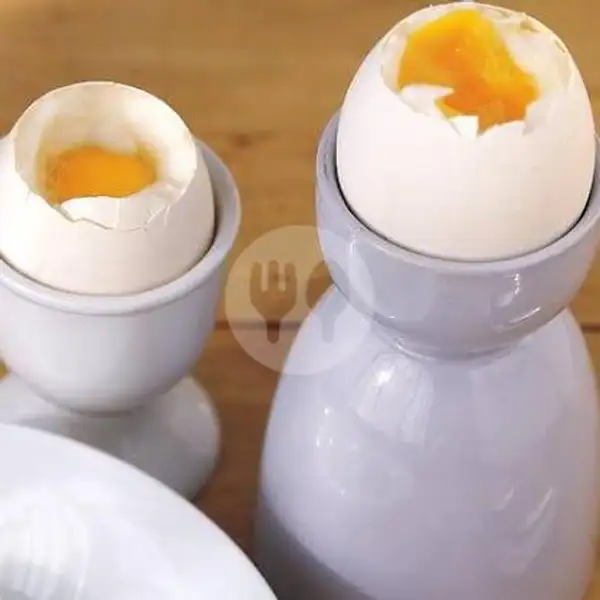 Telur 1 / 2 Matang ( 1 Porsi Isi 2 Telur ) | STMJ dan Kopi Mewah, Karangploso