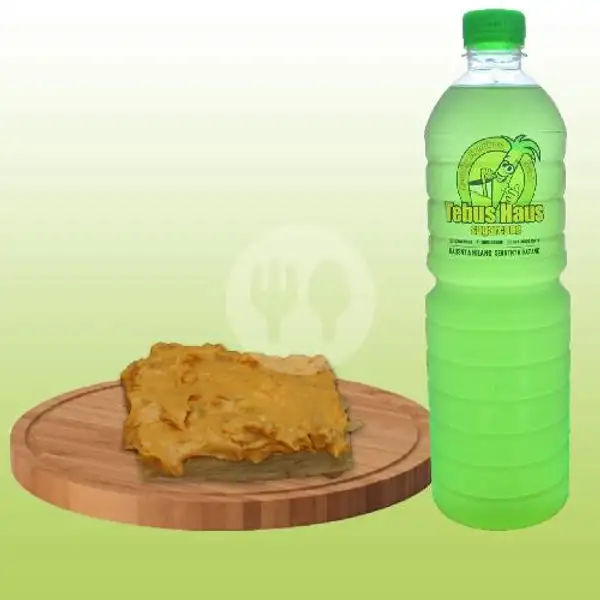 Lemon Tebu Botol 1000 ml + Pancong Cheese Crunchy (S) | pancong LDR