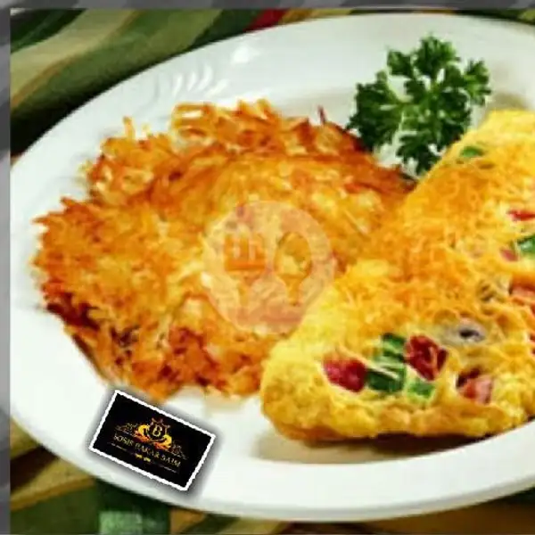 Omlet Spesial Baim | Sosis Bakar Baim Pedongkelan, Ukir 1