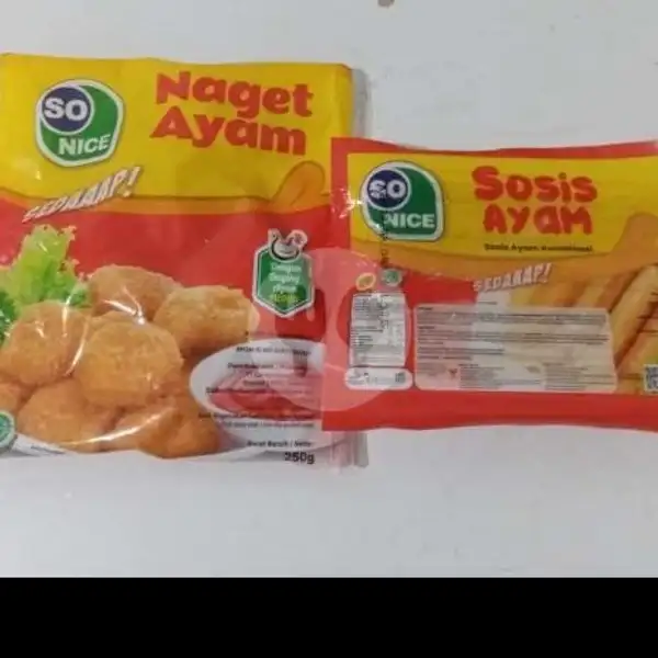 Paket So Nice Nuget Sosis Ayam | Umiyummi Frozen Food, Bojong Gede