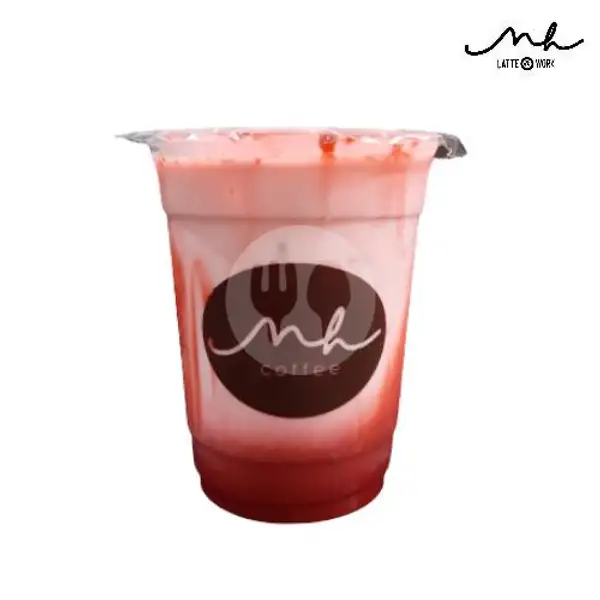 Red Valvet Latte (Cold) | MH Latte @Work, Grand Depok City