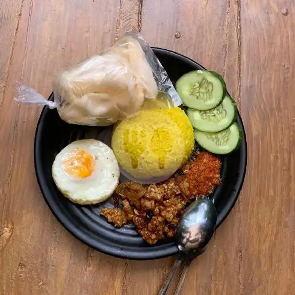 Nasi Kuning Telor | Sego Pecel Bu Tien, Gejayan