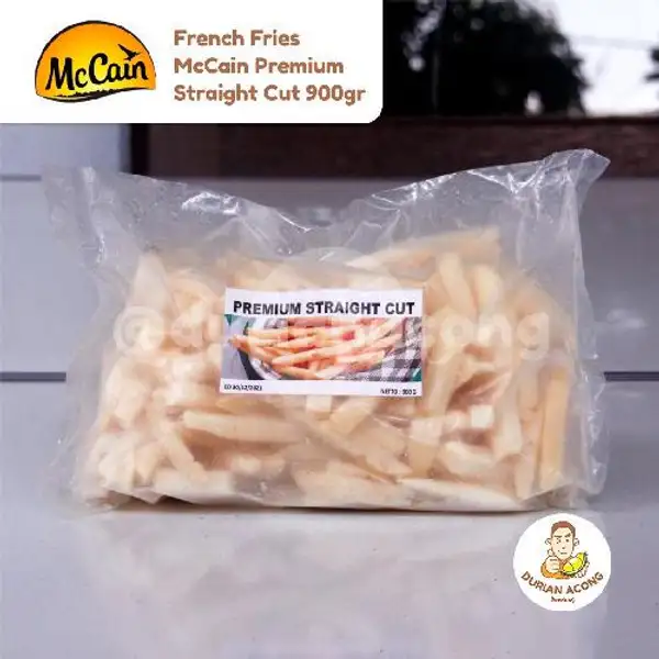 French Fries McCain Premium Straight Cut 900gr | Durian Acong