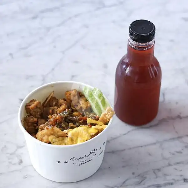 Yang Penting Makan Ayam + Minum | Ricebowl Ayam Dapur Nike, Antabaru