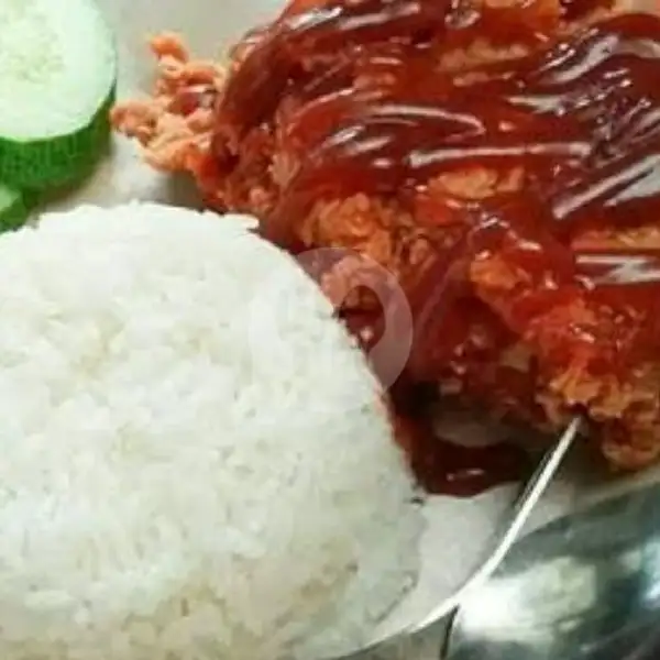Paket Geprek Fire Chicken Free Es Lemon Tea | Rumah Jajanan Zahra, Pulo Jahe