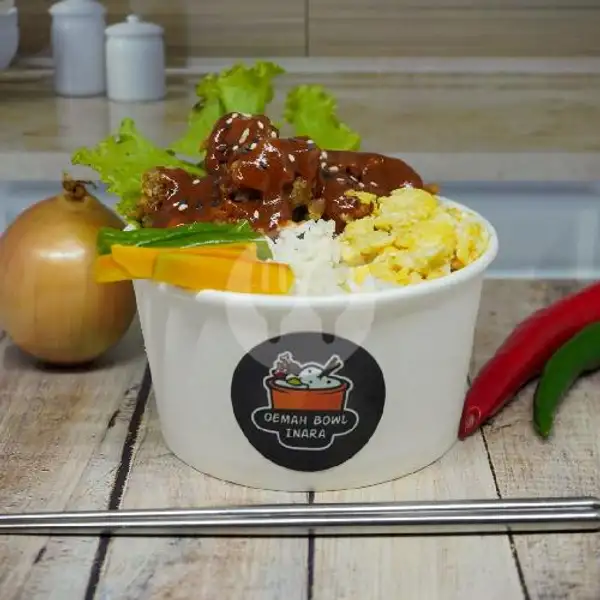 Rice Bowl Ayam + Rice Bowl Ayam + 2 Es Teh | Oemah Bowl Inara
