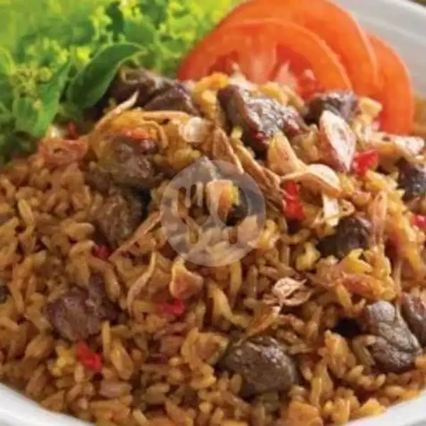 Nasi Goreng Daging Sapi +teh Obeng | Ayam Penyet Kita, Panbil Mall