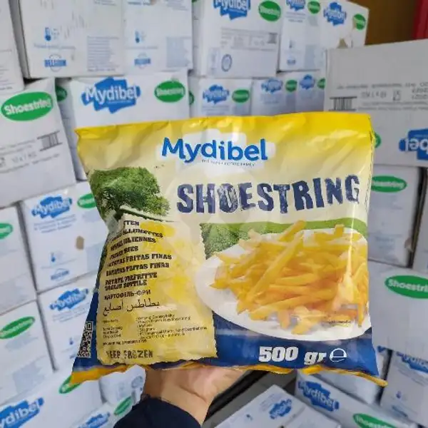 Kentang Mydibel Shoestring 500gr Frozen | Shane Frozen Food
