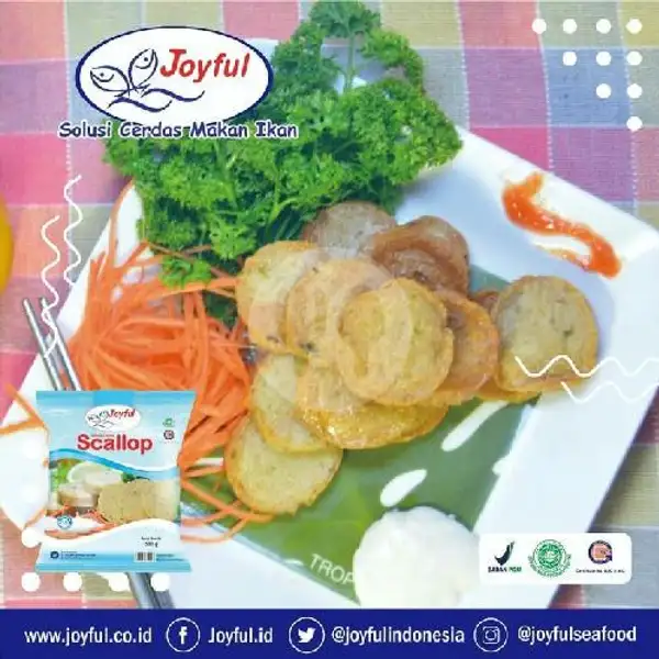 Scallop 500gr | Maryam Frozen Food, Sidotopo Wetan Mulia