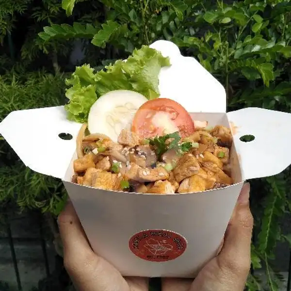 Rice Box Tofu Mushroom Teriyakki | Arsyla Meal Shop, Nusa Dua