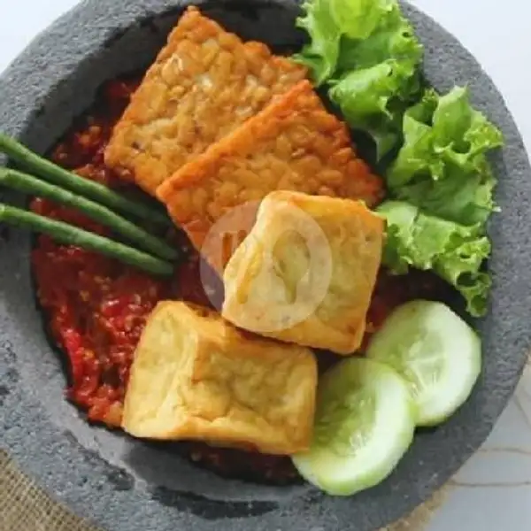 Nasi Tahu Tempe Penyet | Seafood Jontor Nia, Mulyorejo