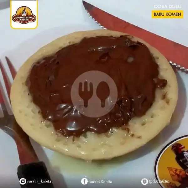 Serabi Nutella | Surabi Bandung Kabita, Gatsu Kuliner